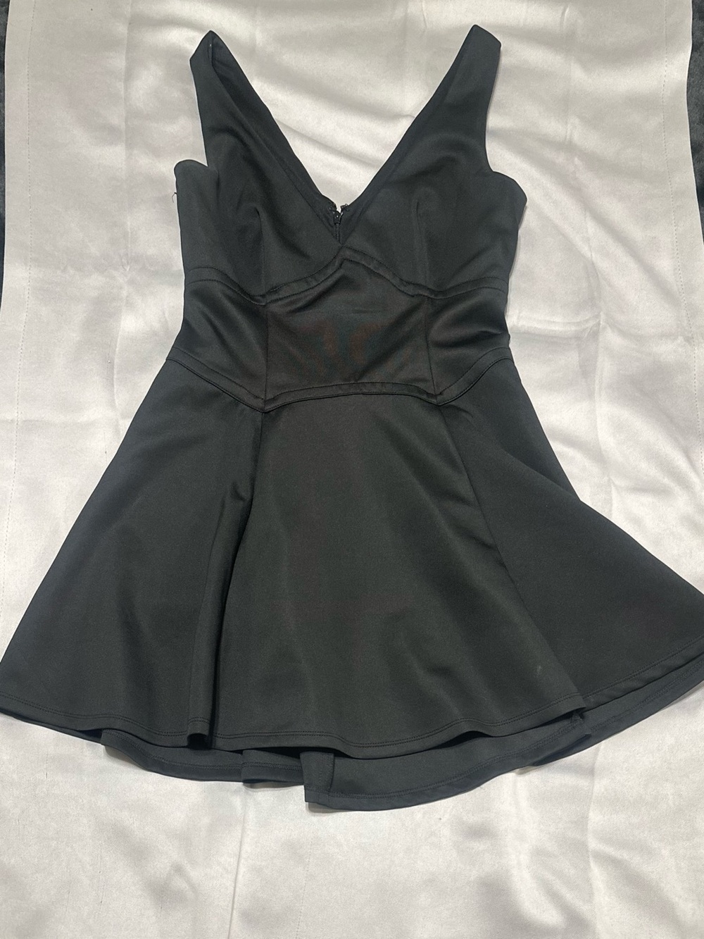 Perfect “Marilyn” Pin Up Fit & Flare Skater Mini Dress - Little Black Dress